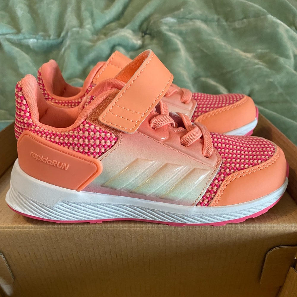 Little kids coral ombre addidas